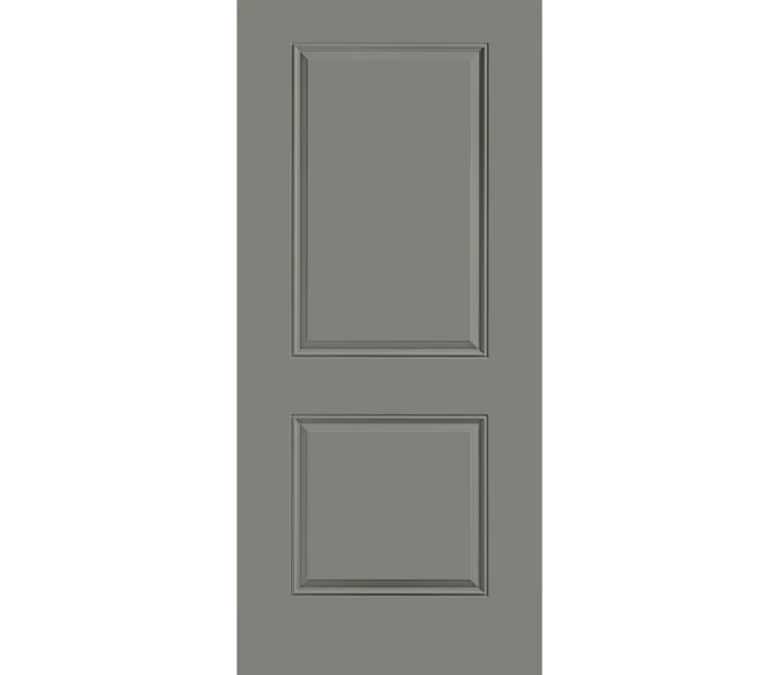 Reno 2 Panel Square Steel Entry Door