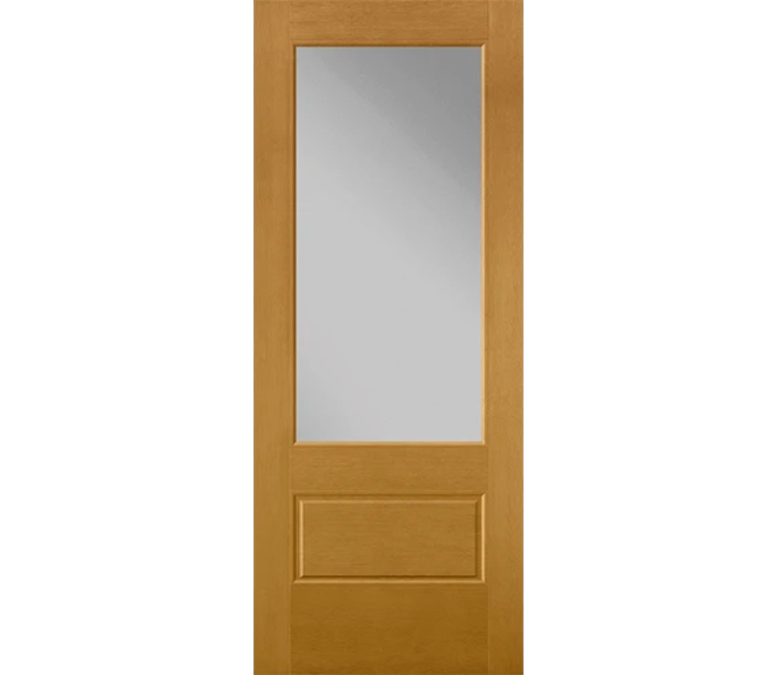 Reno 3 Quaters Light Fiberglass Entry Door