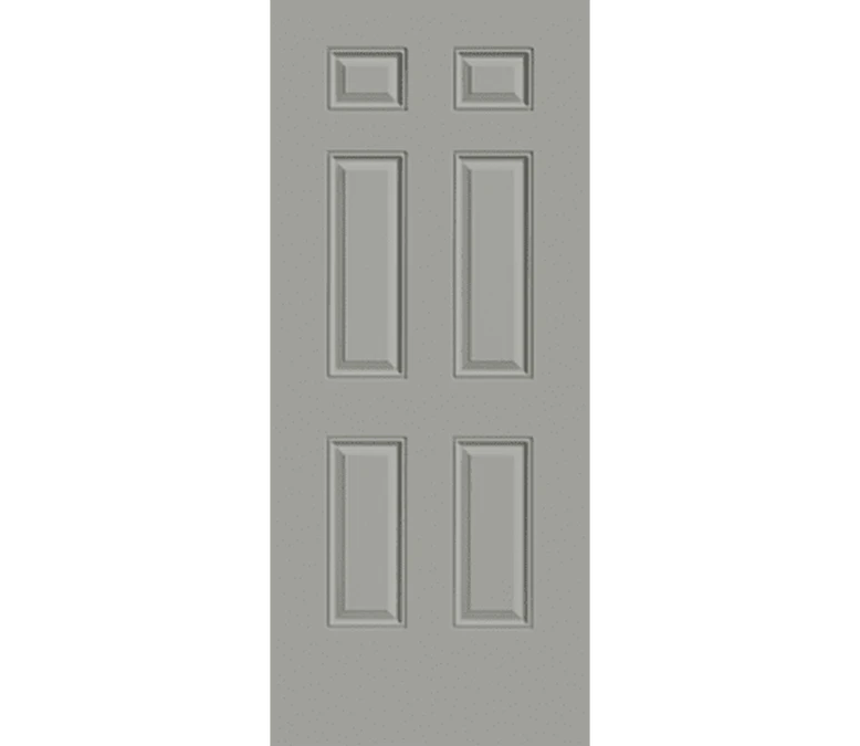 Reno 6 Panel Steel Entry Door